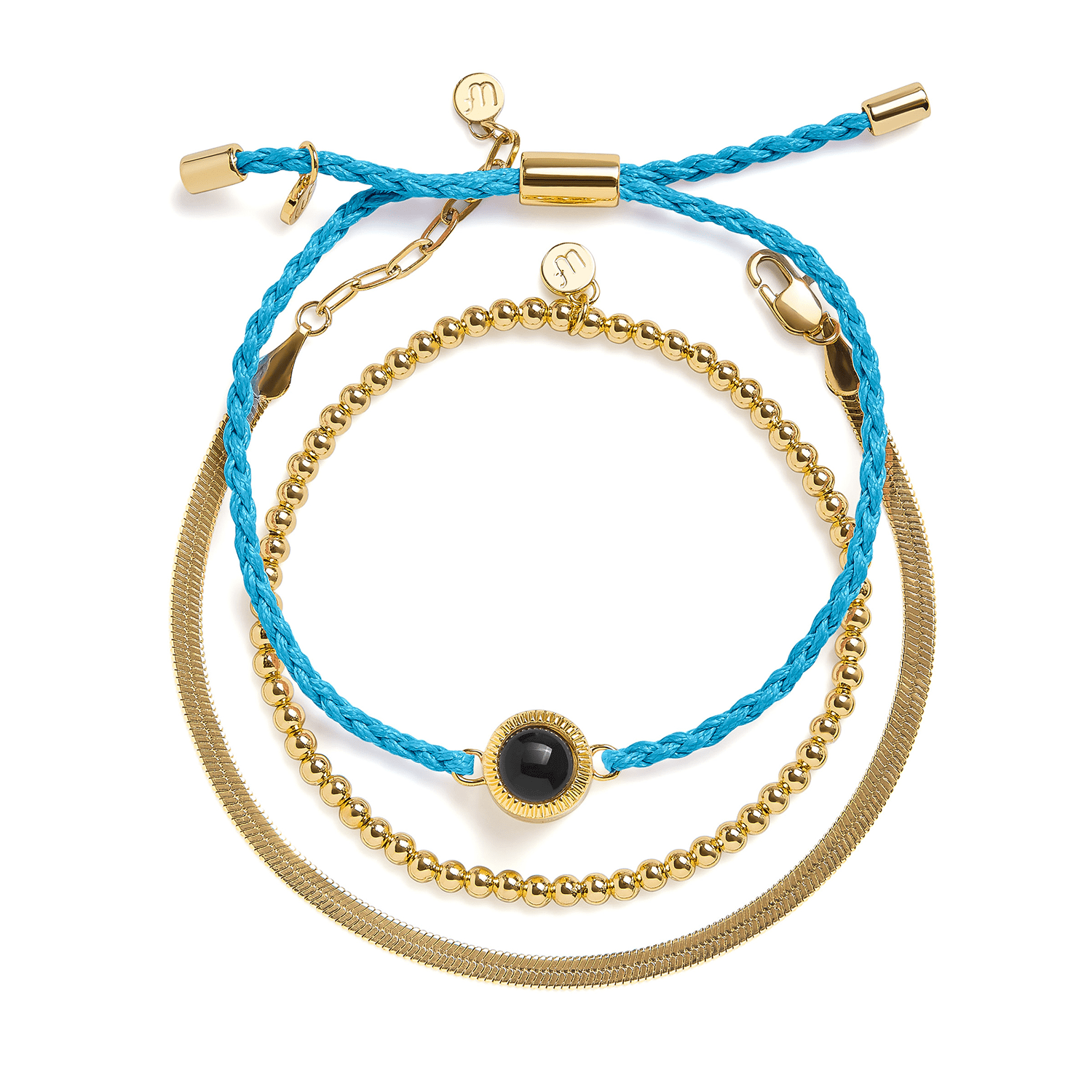 Personalized Stack Photo Bracelet - Image 4