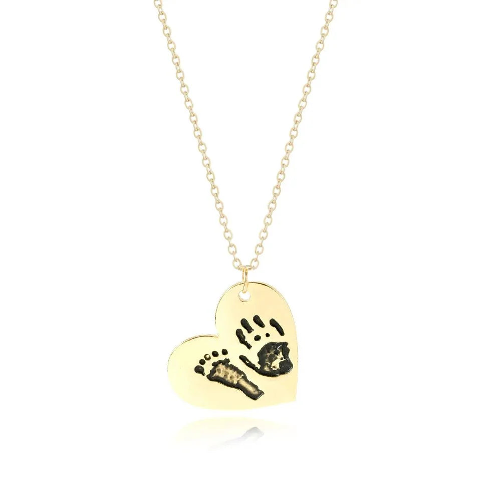 Custom Fingerprint Necklace with Engraved Name - Image 4