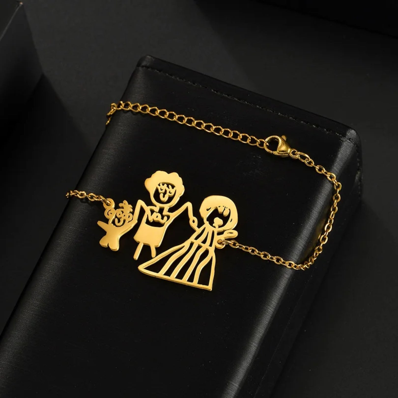 Custom Kids Hand Drawing Necklace - Image 6