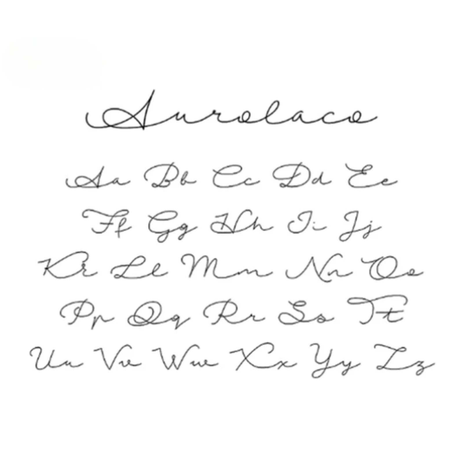 Custom Name in Unique Letters Box Chain Necklace - Image 17