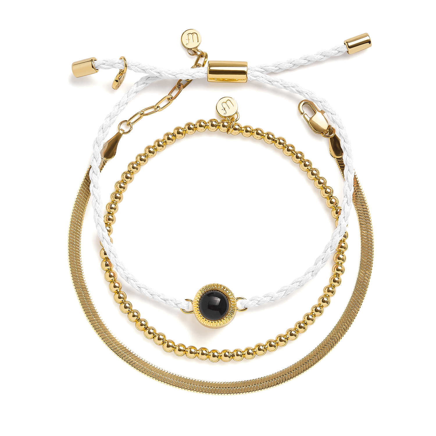 Personalized Stack Photo Bracelet - Image 2